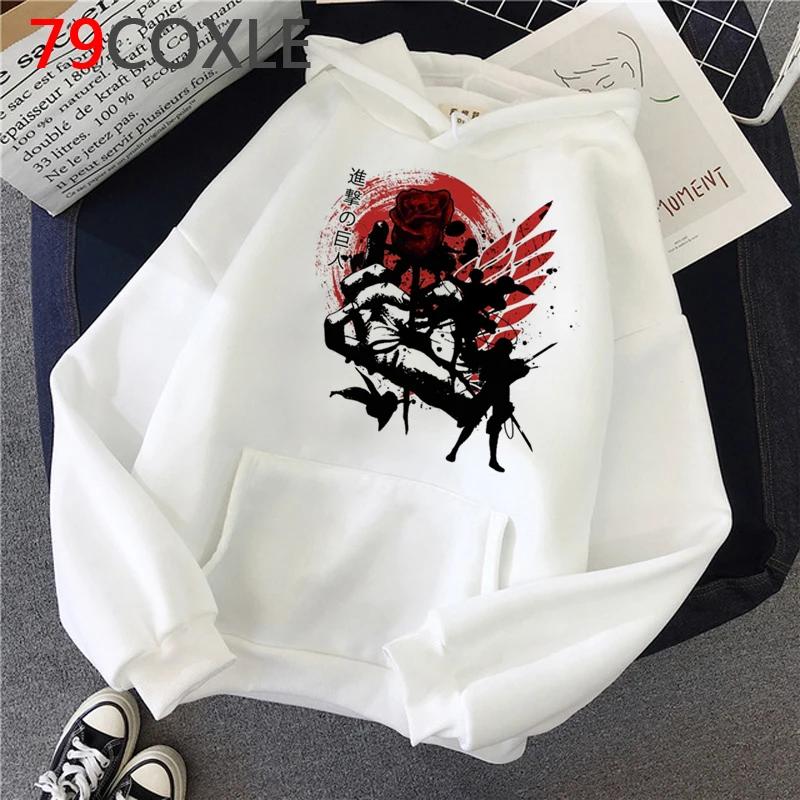 

Attack on Titan hoodies men harajuku 2020 male clothing hoddies Oversized anime