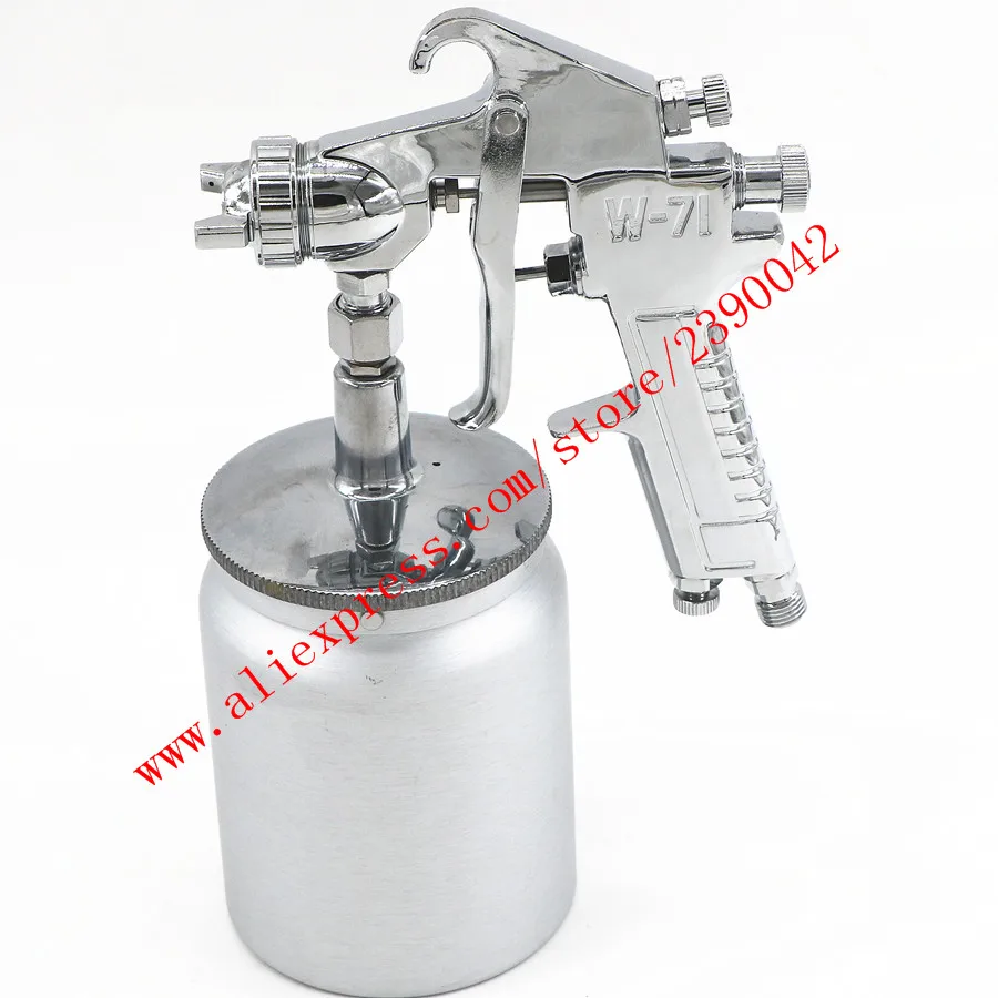 Бесплатная доставка W 71 пистолет распылитель всасывания Тип W71 Краски 1 0/1 3/1 5/1 8 мм