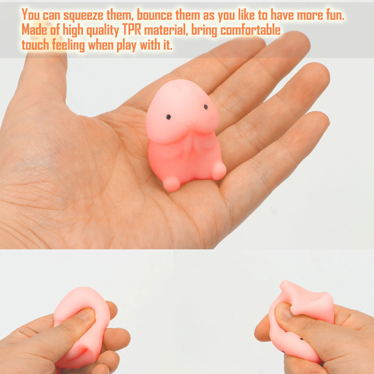 1 шт. забавная мягкая игрушка Mimi милый антистрессовый мяч сжимаемая Mochi