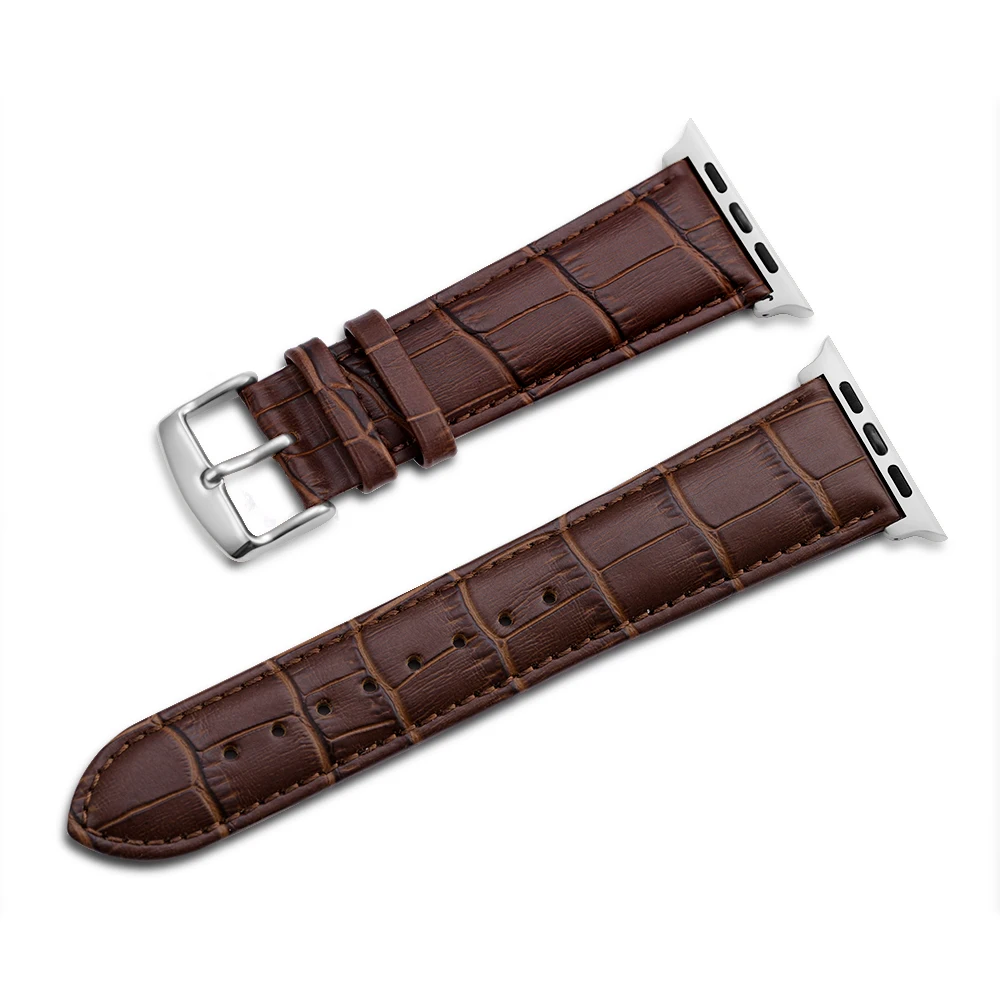 Ремешок для часов iStrap из натуральной бычьей кожи ремешок Apple Watch 42 мм 38 iWatch 4 44 40 |