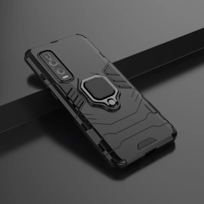 

Metal Armor Phone Case For Oppo Realme Reno 4Z A92S ACE 3 6 2 X2 A8 A31 X50 X3 Pro Find Super Zoom F15 A91 K7 Lite 5G Neo Cover