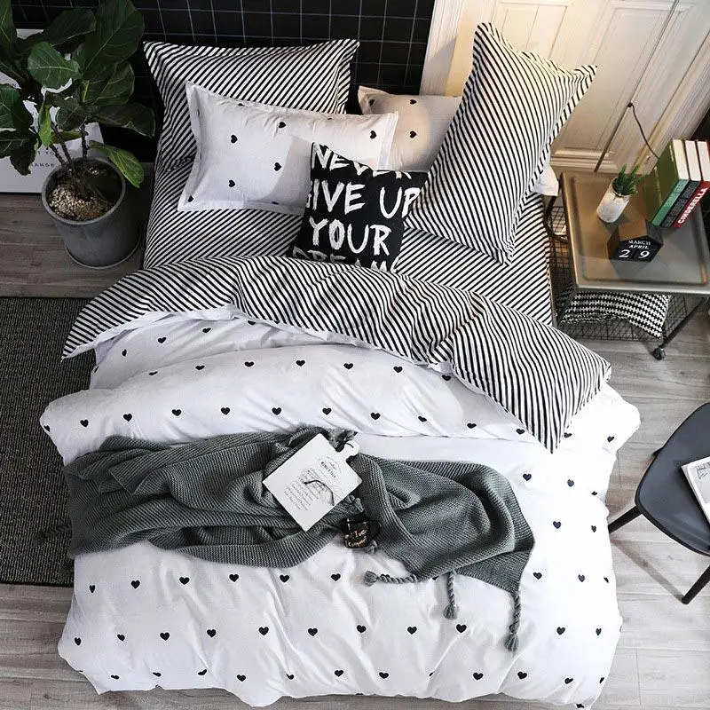 

37 Leaves 4pcs Girl Boy Kid Bed Cover Set Duvet Cover Adult Child Bed Sheets And Pillowcases Comforter Bedding Set 2TJ-61018