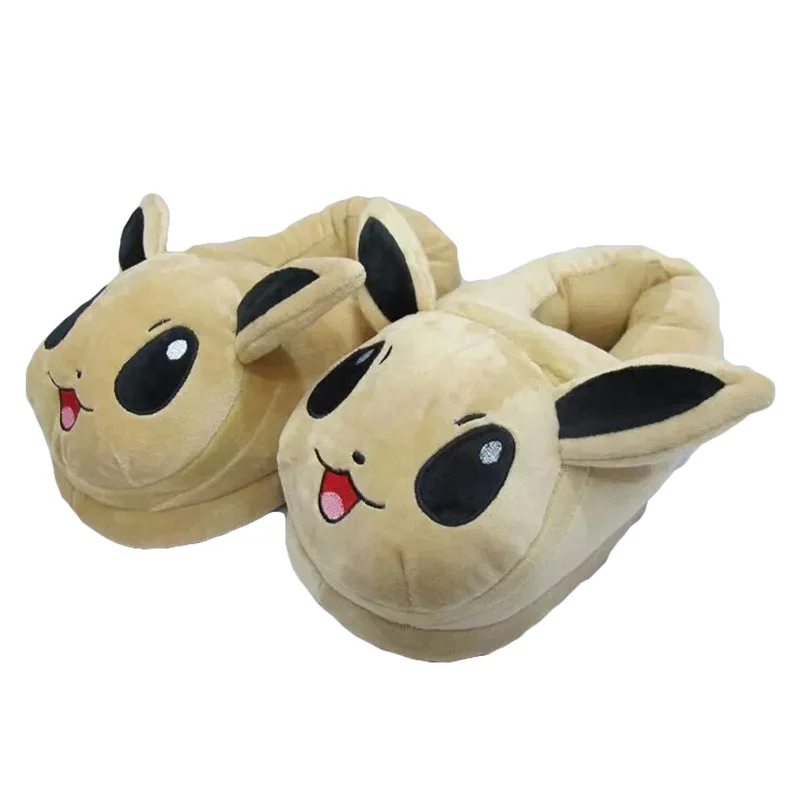 28 см; домашние плюшевые тапочки с карманами и животными; XY Pikachu Eevee; домашние тапочки для взрослых; сезон осень-зима; SA1499