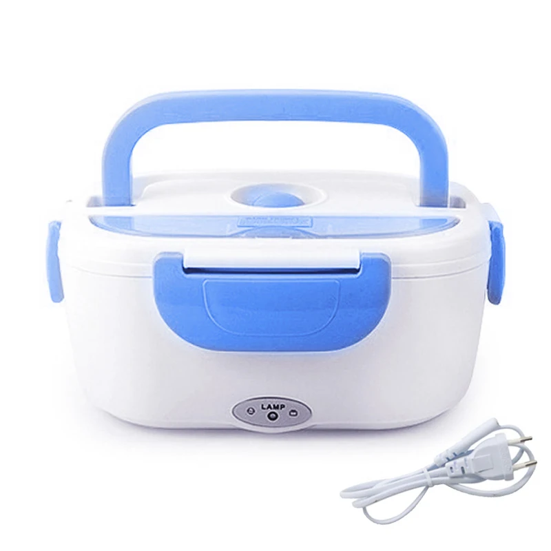 TENBROMAN 220v Portable Electric Heating Lunch Box Food Storage Warmer Made By PP Removable Food Container For Home
