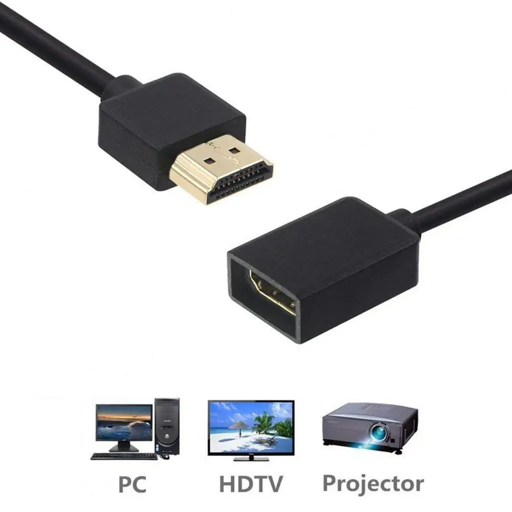 19 + 1 стандартный адаптер HDMI штекер гнездо Вращающийся удлинитель для Google Chrome Cast