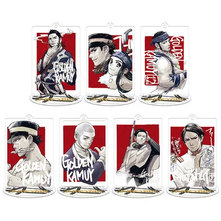 

Anime Golden Kamuy 8-22cm Cosplay Acrylic Figure Stand Figure Kids Gift Toy