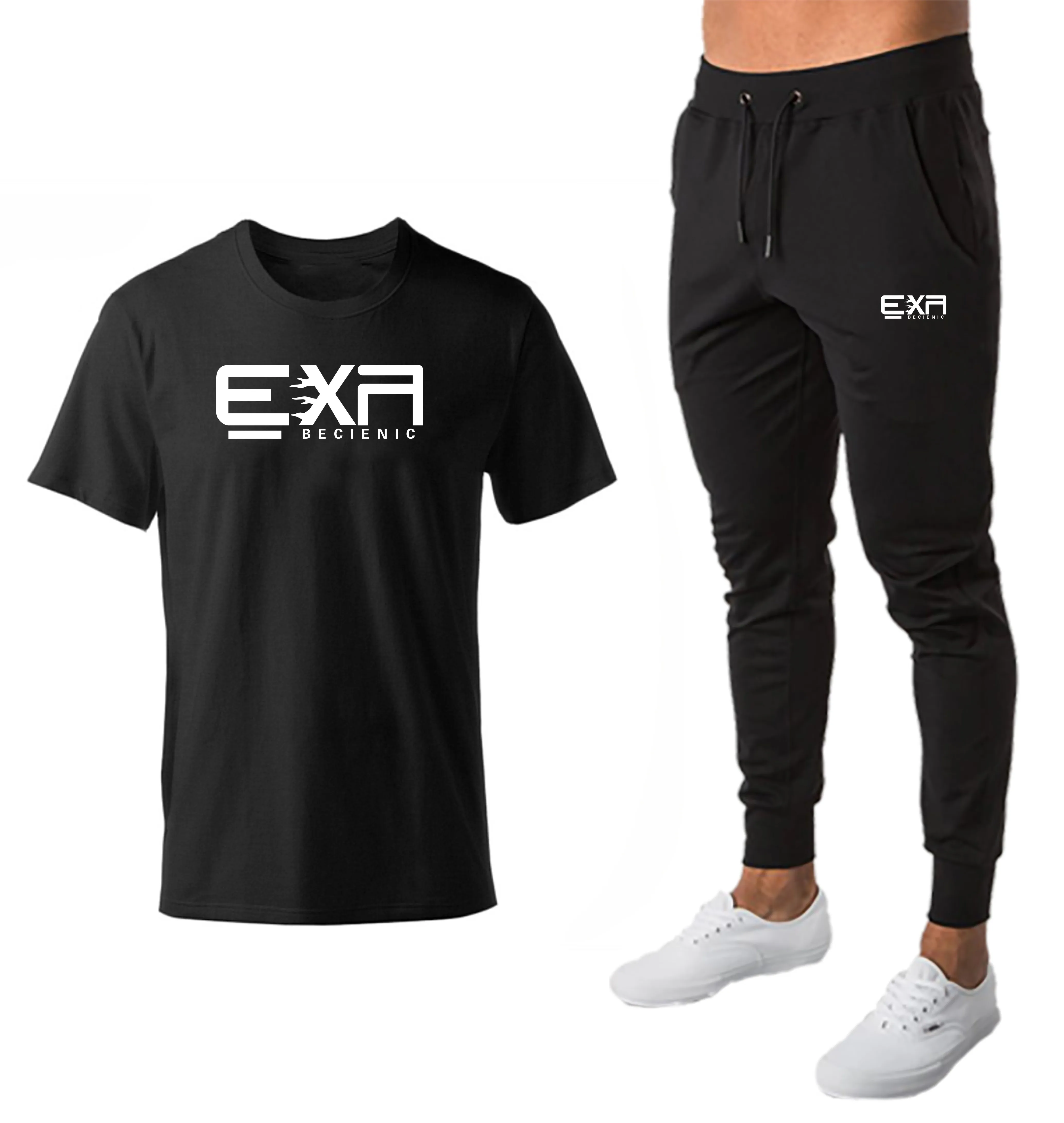 Мужские спортивные костюмы костюм для бега быстросохнущие мужские фитнеса