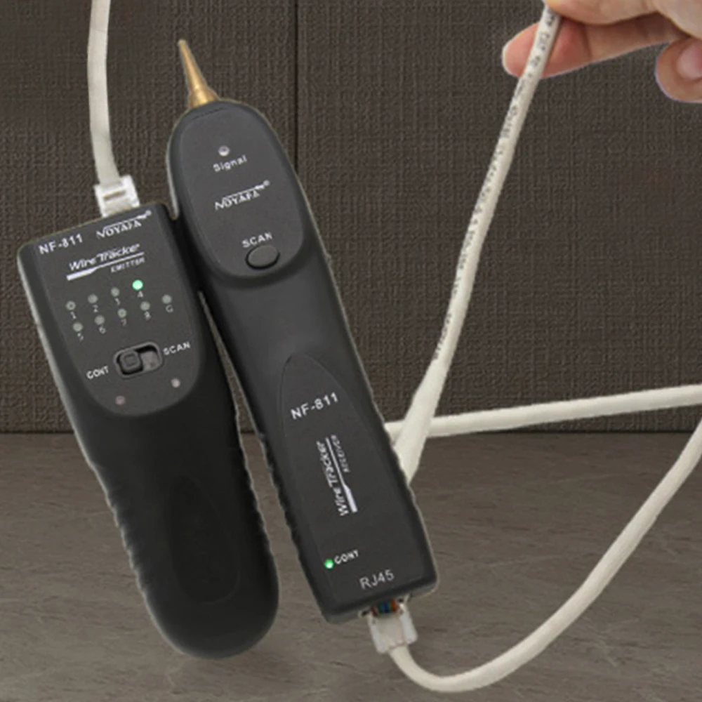 NOYAFA NF-811 RJ45 сетевой кабель тестер er RJ11 телефонный провод трекер тонер Ethernet LAN