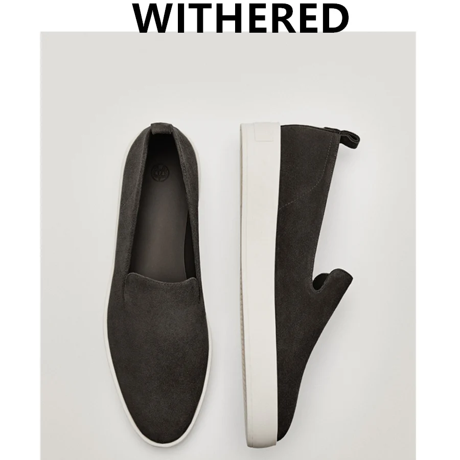 

Dave&Di Shoes Women Summer Slip-On Loafers Women England Style Fashion Soft Genuine Leather Lazy Shoes Woman WomenFlat Shoes