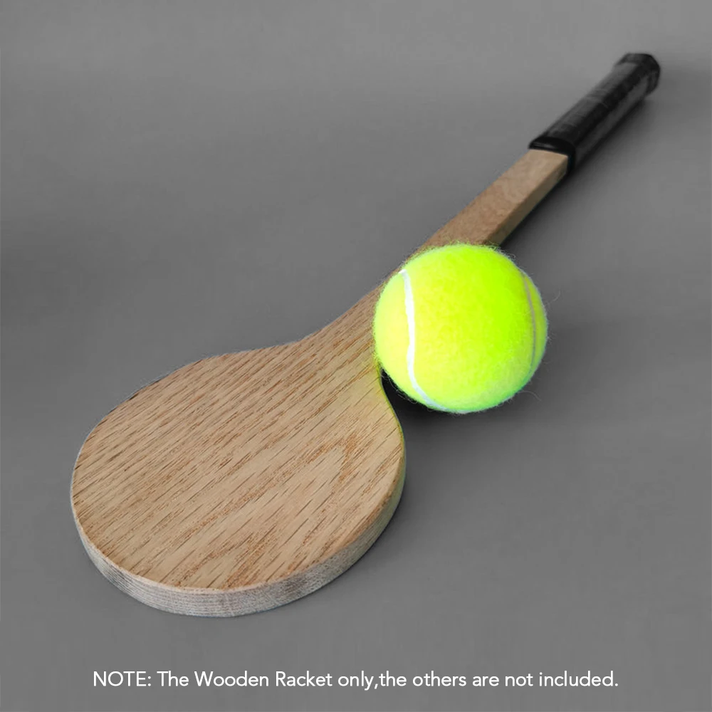 

Tennis Training Racket Wooden Tennis Accuracy Practice Racket Tennis Training Aid