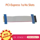 Новый PCI-E PCIE слот Riser 1X 4X адаптер питания плоский кабель-удлинитель для видеокарты PCI E Express адаптер Аксессуары