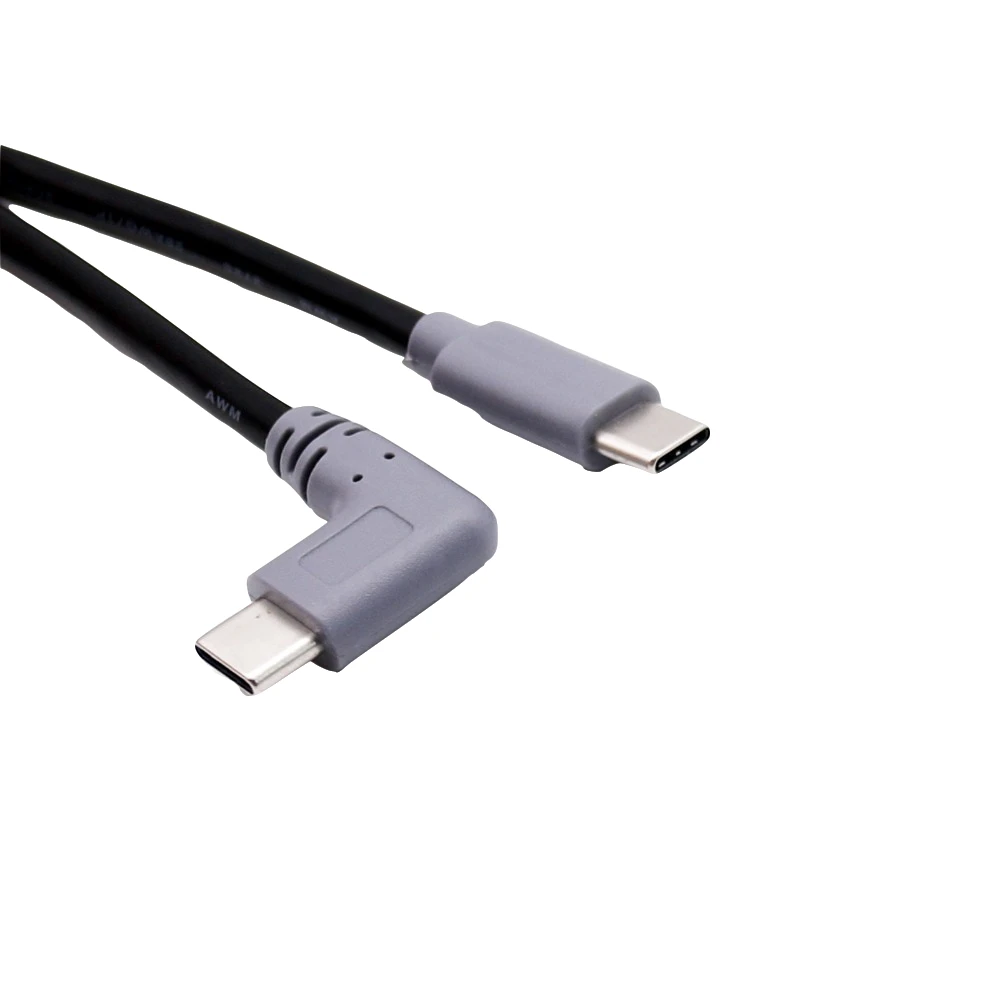 1x USB 3,1 type C Прямоугольный штекер для Mini/Micro/type C штекер для зарядки данных OTG соединительный кабель 1 м/3 фута