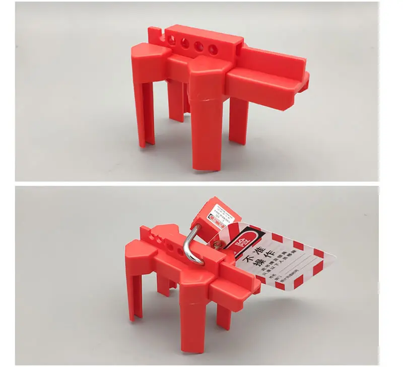 Замок шарового клапана замок запорного система предохранительных кабелей
