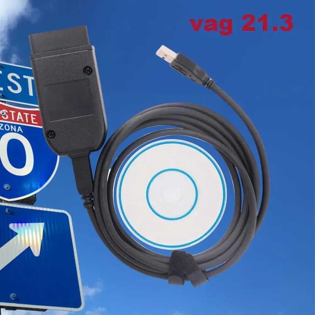

Диагностический сканер Obd2 Vag Com 21.3 Интерфейс Hex V2 Vagcom для VW AUDI Skoda Seat ATMEGA162 16V8 T0O1