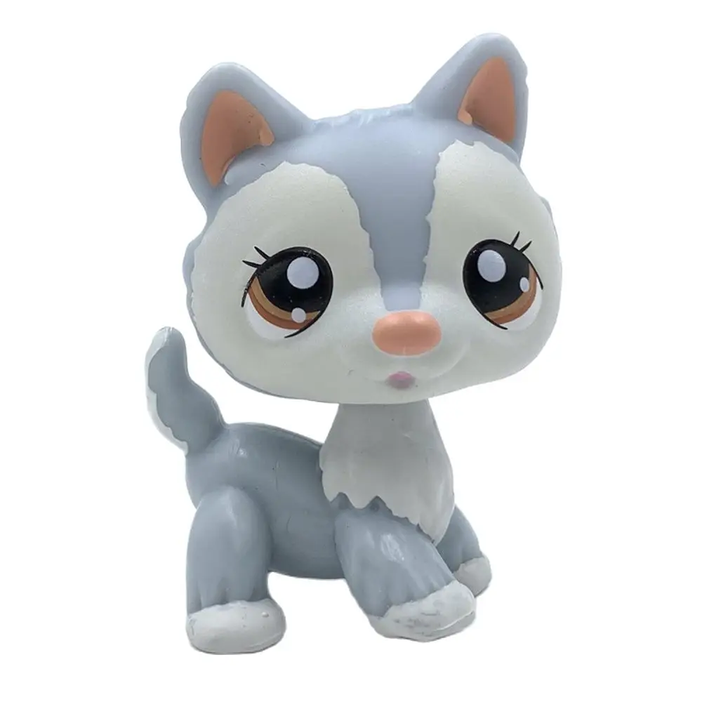 

LPS кошка редкие животные маленький зоомагазин игрушки Щенок собака игрушки #1930 синяя собака с желтыми глазами