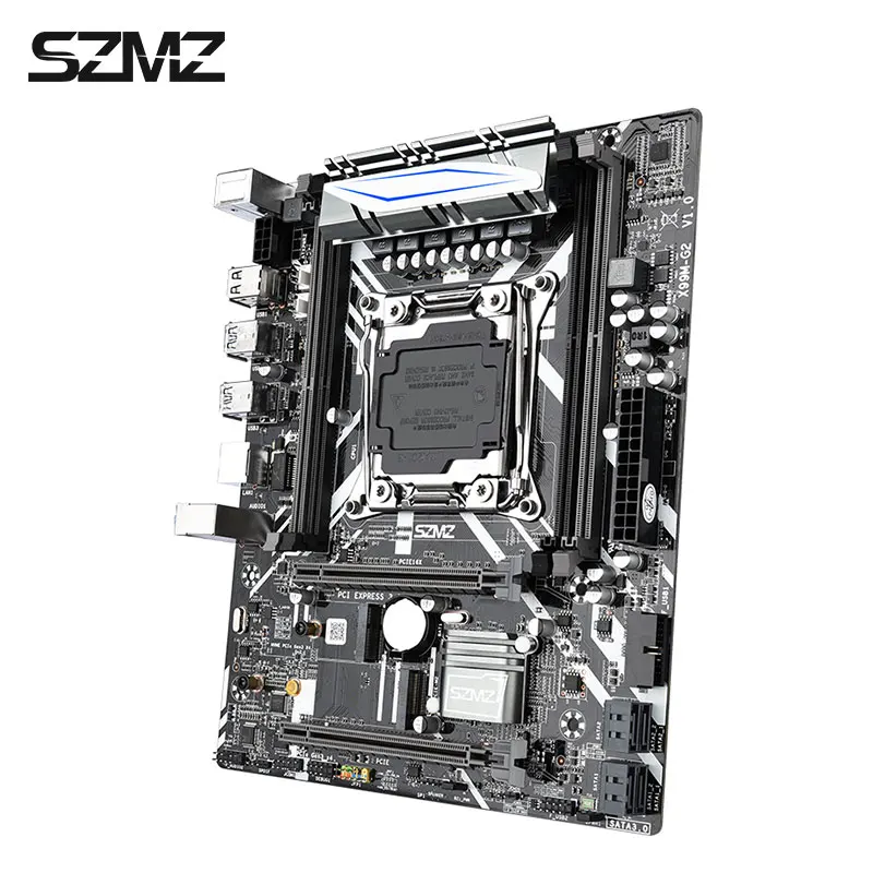 SZMZ X99 LGA2011 V3 комплект материнской платы с 1 ПК 16 Гб DDR4 2133 МГц ECC REG RAM|Материнские