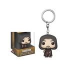 FUNKO POP мультфильм Властелин колец Арагорн Карманный Брелок виниловые фигурки модели игрушки для детей Рождественский подарок