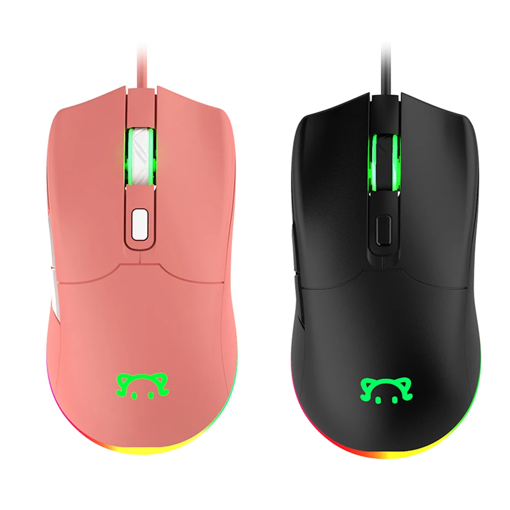 Мышь Компьютерная STM120 игровая с RGB подсветкой 6400 DPI 5 клавиш|Мыши| |