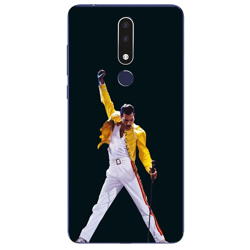 Мягкий чехол Freddie Mercury Queen band для Alcatel 1 1C 1B 1S 1V 1X 3 3C 3L 3V 3X 2019 2020 силиконовый