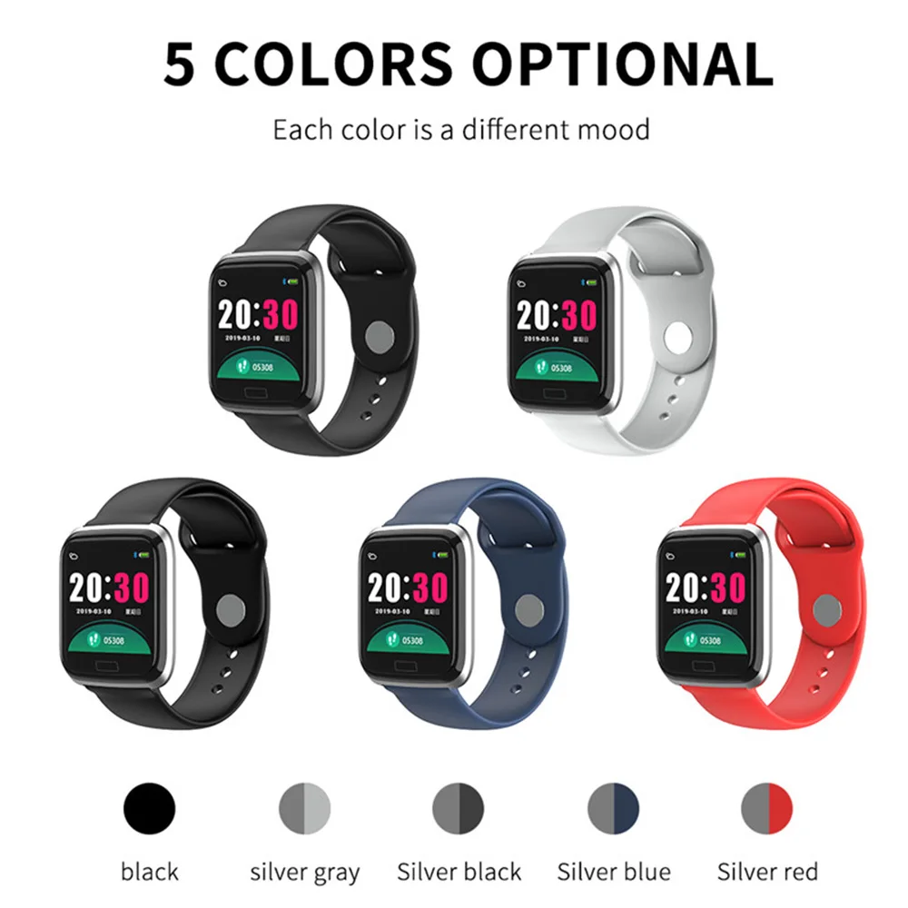 CY05 Смарт-часы для мужчин IP67 водонепроницаемый смарт-браслет монитор сердечного