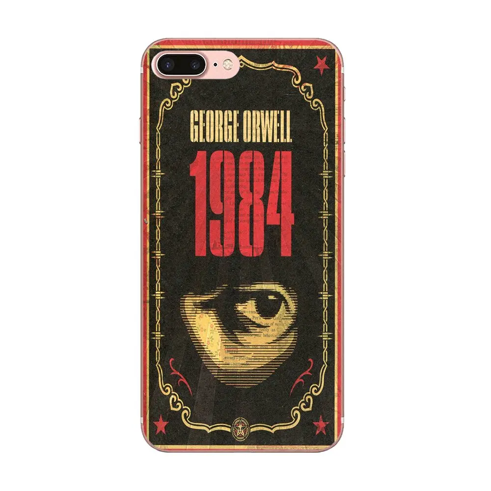1984 Джордж Orwell гибкая книга для Huawei Honor 5C 5X 6A 6X 7 7A 7X 8 8A 8S 8X 9 10 30 Lite Pro Y6 II Y7 Y9 Prime 2019 |