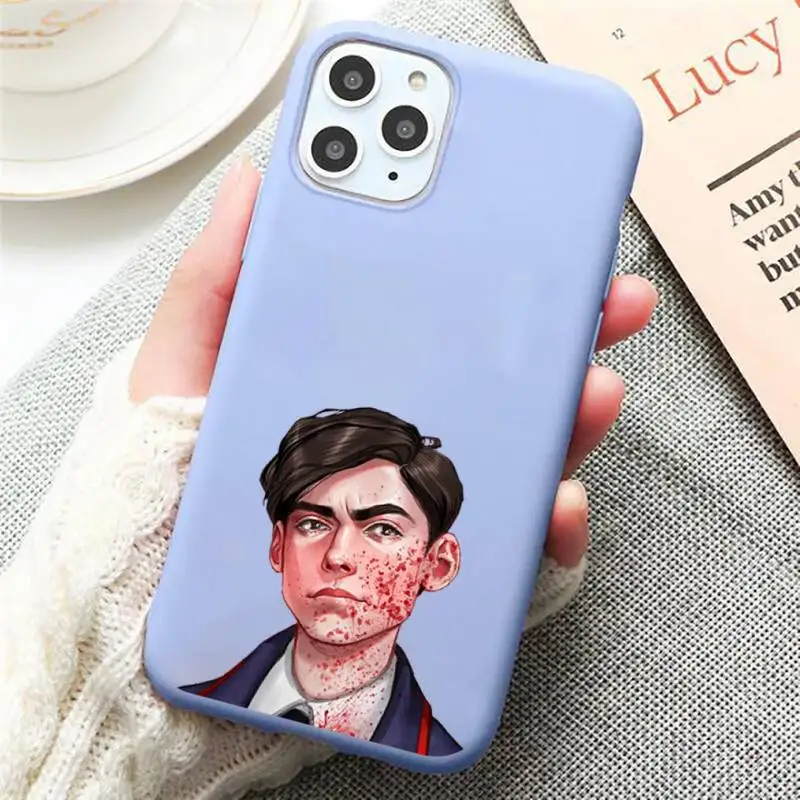 

Tv series The Umbrella Academy Phone Case Candy Color for iPhone 6 7 8 11 12 s mini pro X XS XR MAX Plus