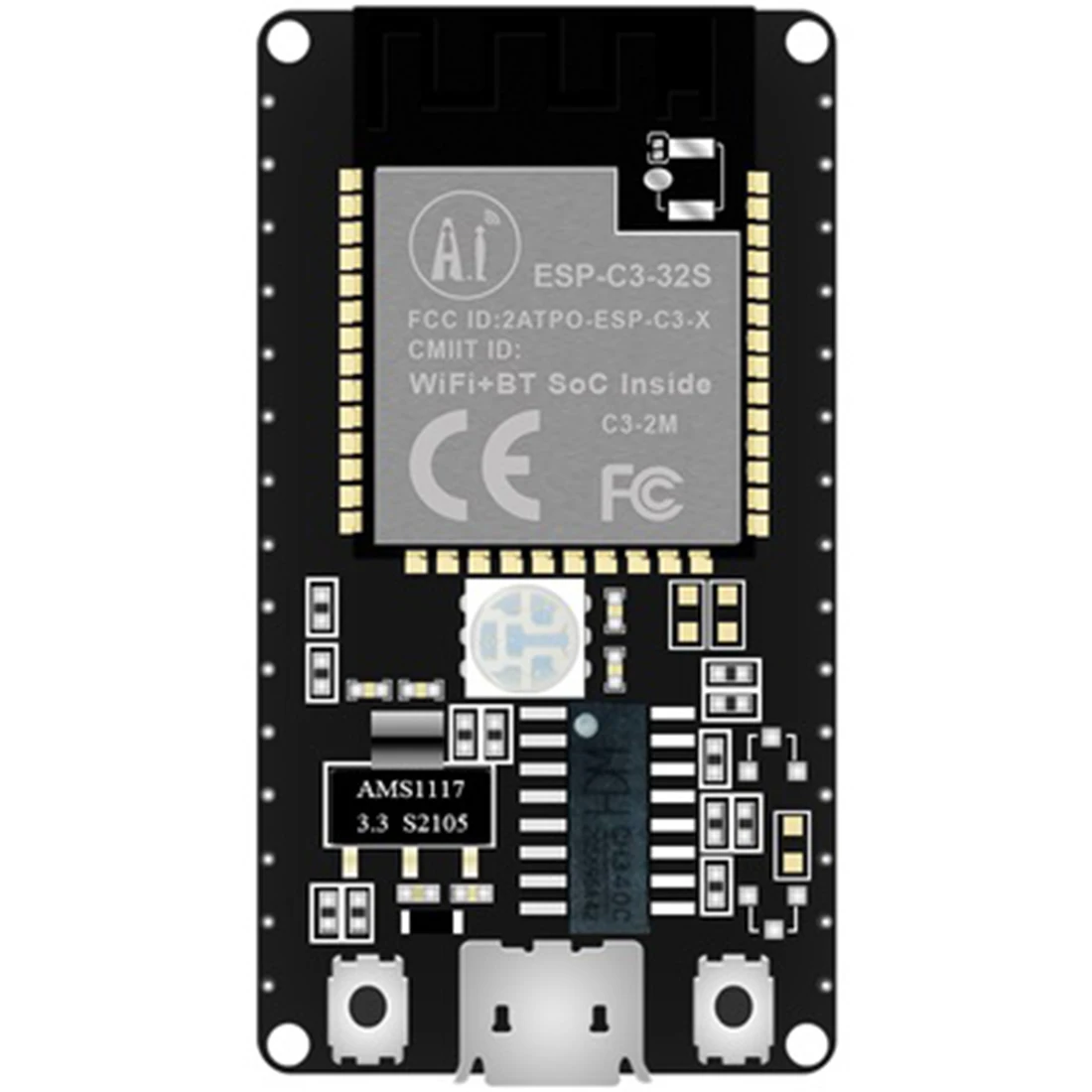 ESP32-C3S 2 4 GHz WiFi BLE5.0 макетная плата ESP32 с двумя режимами BLE 5 0 модуль беспроводной