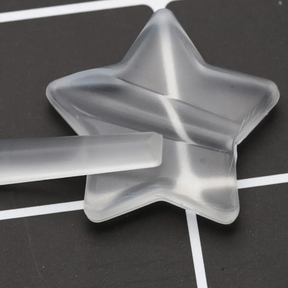 Лидер продаж прозрачная пресс-форма в форме сердца форма для дизайна ногтей