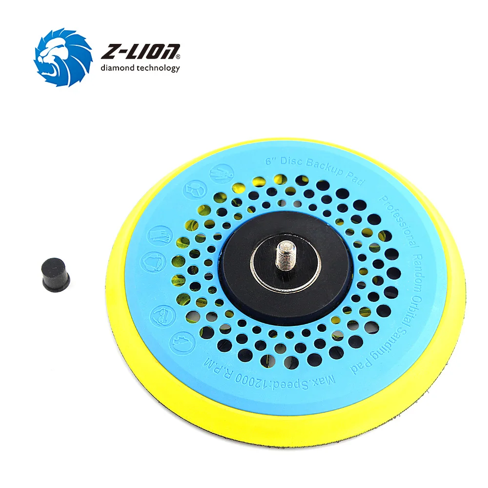 

Z-LION 1 шт. 6-дюймовая задняя панель с 5/16*24 arbor профессиональная случайная орбитальная шлифовальная Панель задняя пластина для пневматической шлифовальной машины угловая шлифовальная машина