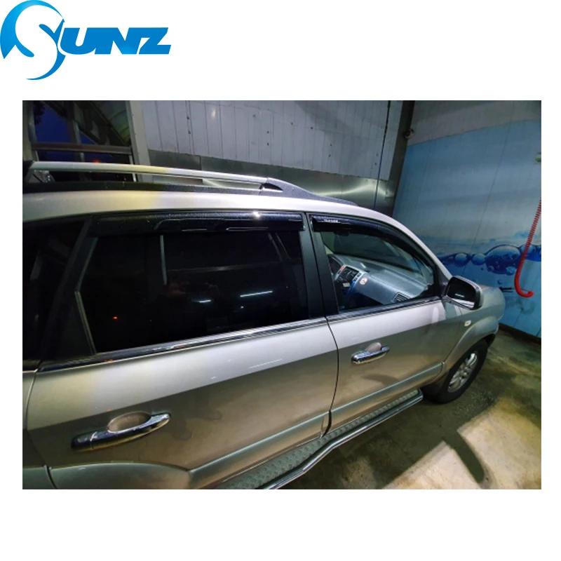Дефлектор бокового окна для HYUNDAI TUCSON 2005 2006 2007 2008 2009 2010 2011 2012 2013 козырек от солнца Козырьки навесы гвардии SUNZ