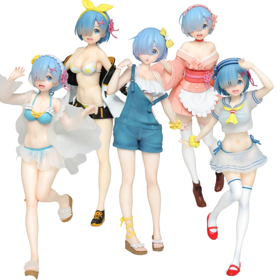 Оригинальный купальник Tronzo Taito Re Zero Start Life In A other World Rem вязаное платье фигурка из