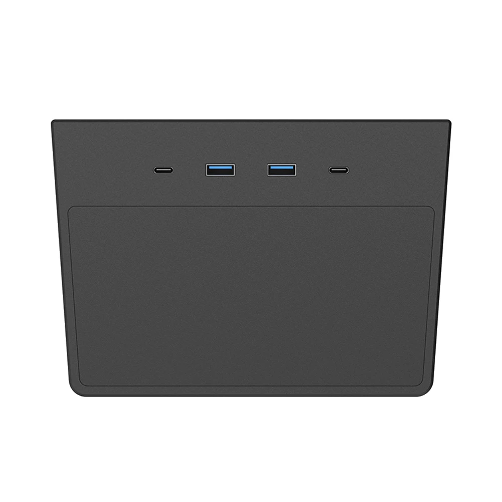 

5 In 1 Expansion Dock Car Organizer Storage Device USB Hub High Security Center Console Data Transmission For Tesla Model 3 Y
