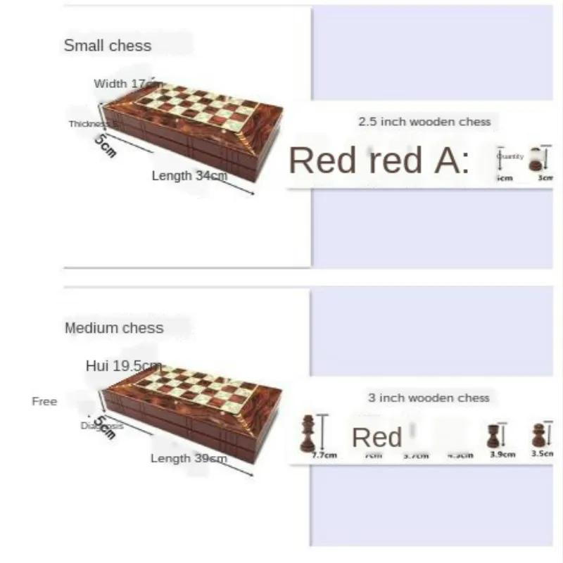 

New High-grade Wooden Chess Marble Checkerboard 2-in-1 Backgammon 34cm*17cm*5.5cm