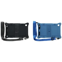 2 set silicone case for lenovo m10 tb x606fm10 x306f 10 3 inch tablet case with tablet stand and strapblack blue