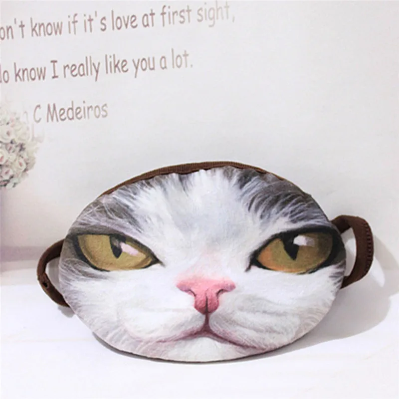 6 Patterns 3D Unisex Anti-Dust Cute Animal Mouth Face Mask Respirator For Cycling Cartoon Women Men Muffle | Красота и здоровье
