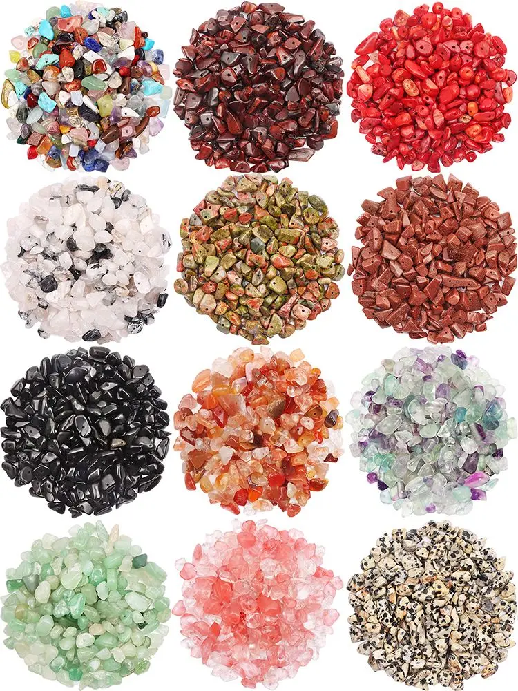 

Natural Irregular Howlite Gravel Beads Loose Spacers Beads DIY Jewelry Bracelet Making For Charm Accessories Wholesale
