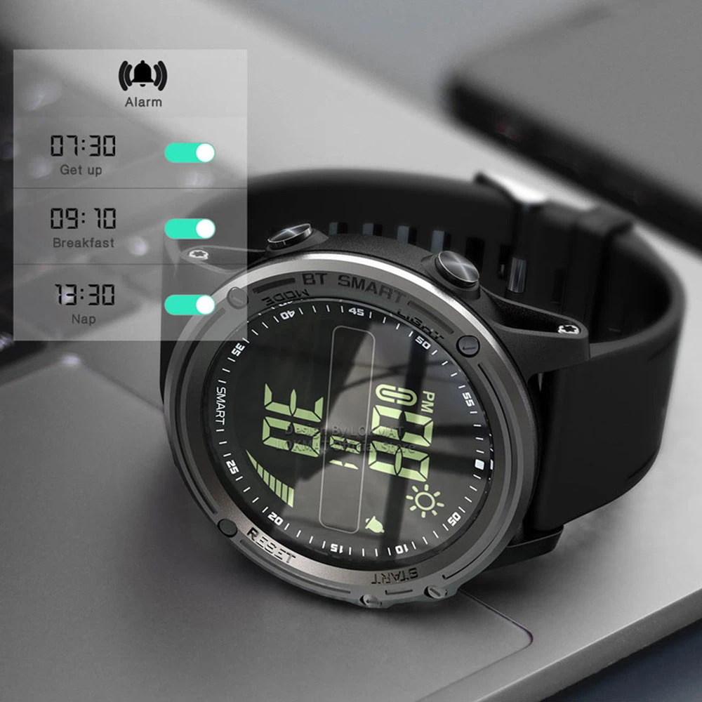 Умные часы LOKMAT Bluetooth спортивные водонепроницаемые умные с шагомером 5 АТМ