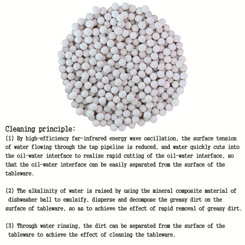 

Newly Universal Replacing Bathroom Energy Balls Ceramic Filter Water Purifying Mineral Balls Shower Head Replacement For Shower