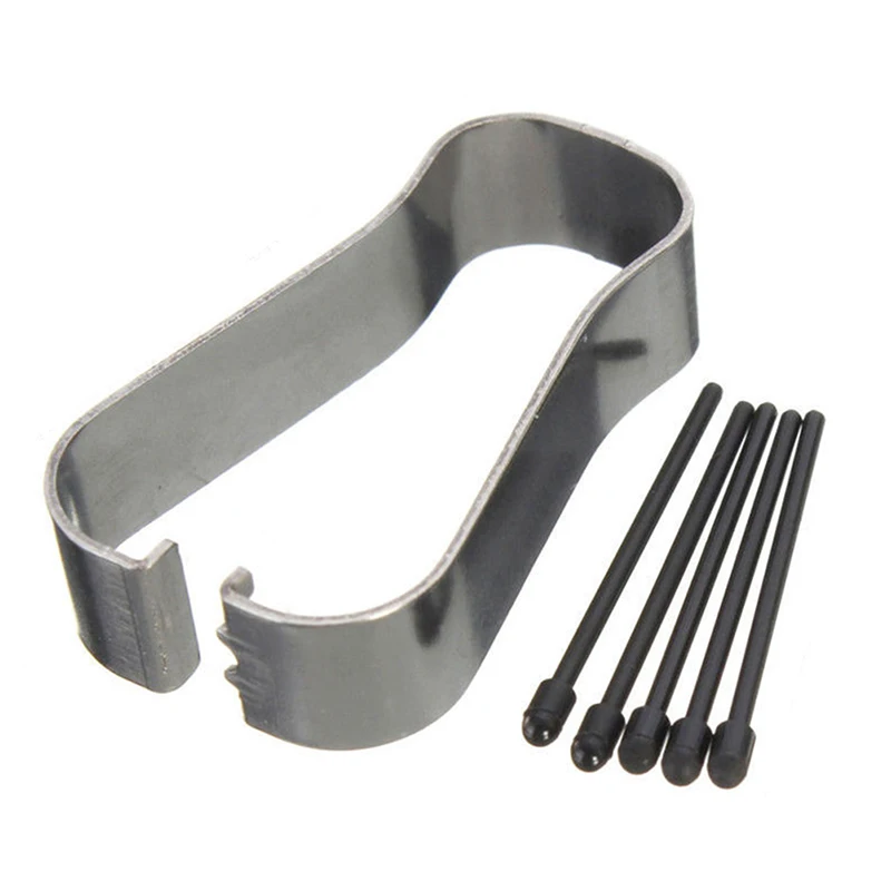 Сенсорный Стилус сменные наконечники с металлическим зажимом Набор для S ручка