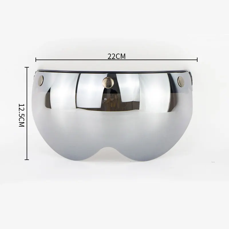 Козырёк для лобового стекла 3 защелкивающийся Универсальный мотоциклетный шлем