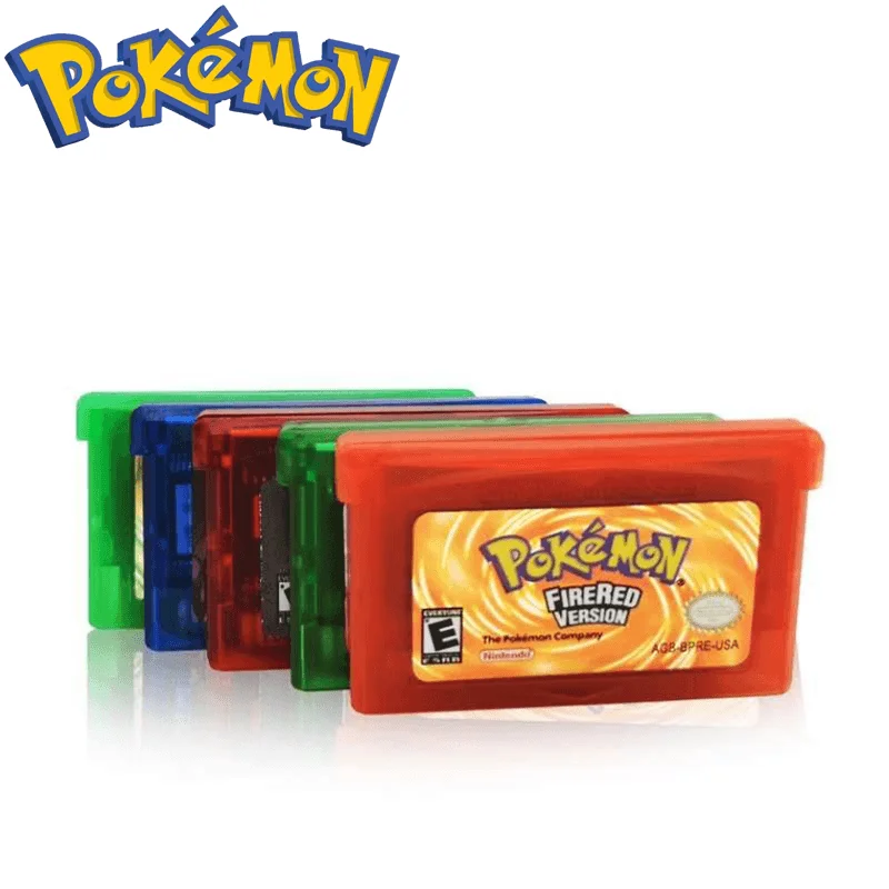 Видеоигра Pokemon изумрудная серия NDSL GB GBC GBM GBA SP Классическая коллекция цветная