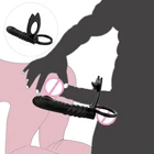 Интимные товары, бондаж, стимулятор, массажер простаты, фаллоимитатор с двойным проникновением, Анальная пробка, секс-игрушки для женщин, игры для взрослых