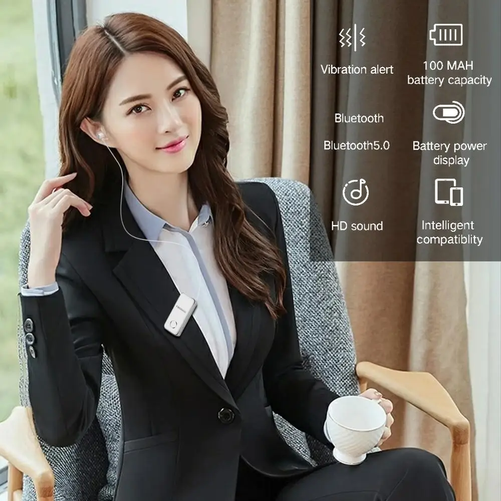 Беспроводные bluetooth-наушники FineBlue F2Pro высокопрочные наушники-вкладыши с зажимом