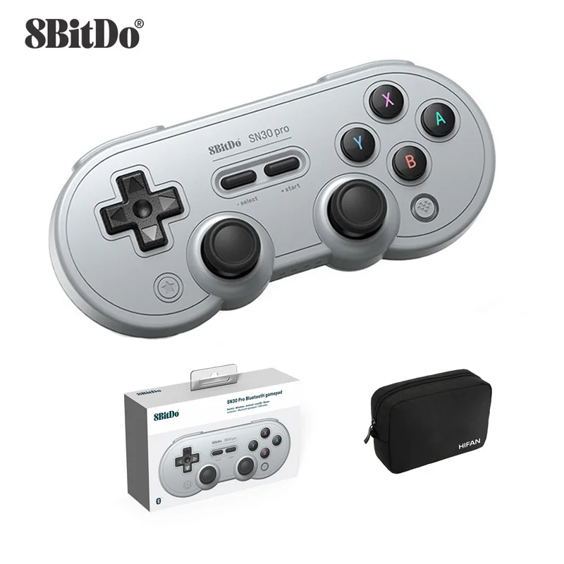 

8BitDo SN30 PRO Bluetooth Gamepad Controller Control With Joystick for Nintend Switch Windows macOS Android Raspberry PI