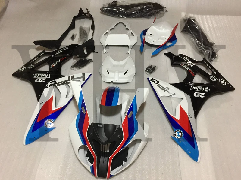Пользовательские комплект обтекателей для BMW S1000RR 2009 2014 2013 2012 2011 10 S1000 RR полный