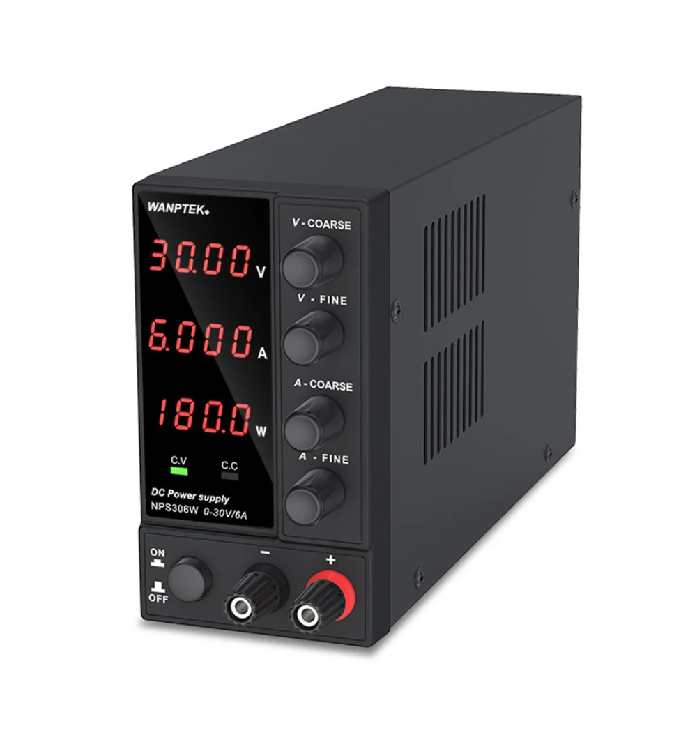 NPS306W 605W 3010W 1203W Adjustable Mini Digital DC Switching Power Supply With Power Display 30V 6A 5A 60V 120V 1A 220V