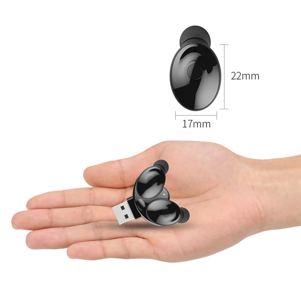 

Wireless Earphone Earbud for IPhone Huawei Xiaomi Samsung Mini XG17 Wireless Bluetooth In Ear Earphone Earpiece with USB Charger