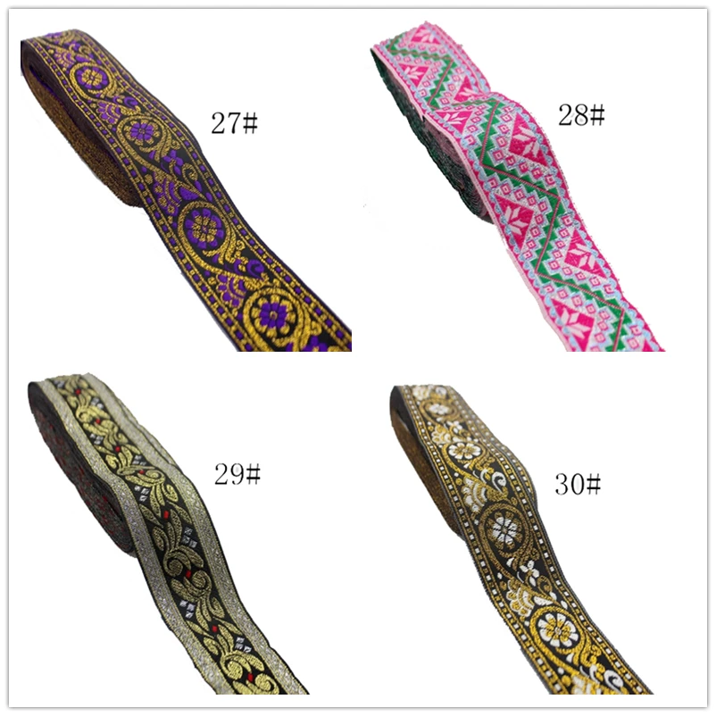 Длина 5 ярдов ширина 3 см лента с вышивкой в национальном стиле для кружевной