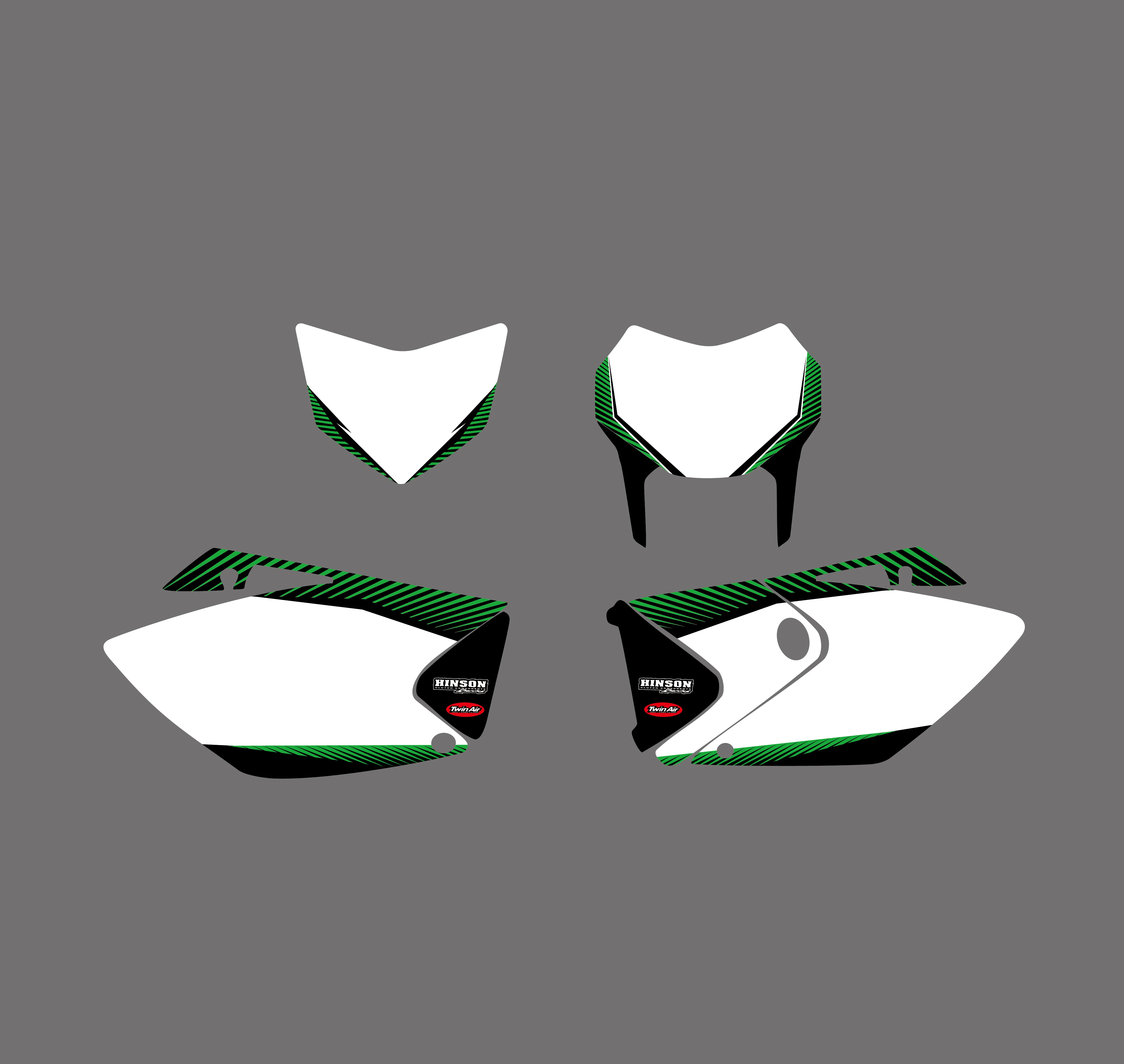 Графика фоны наклейки Наборы для Kawasaki KLX450 2008 2009 2010 2011 2012 KLX 450|sticker kit|decal kitdecal graphics |