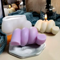 geometric knot rope ball silicone candle mold soap silicone mold diy handmade soap model plaster mold decorative ornaments